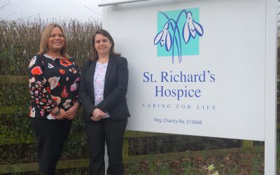 Law firm raises over £3,800 for Worcester’s St Richard’s Hospice