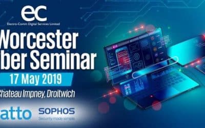 Worcester Cyber Seminar 17th May at the Chateau Impney