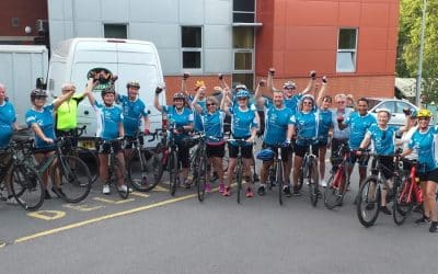 Spire South Bank Hospital take to their bikes and boats for charity