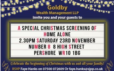 Special screening of Home Alone from Goldby Wealth Mangement