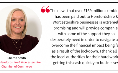 Over £169m for Herefordshire & Worcestershire Businesses