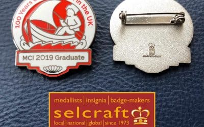 A prestigious, high quality pin badge