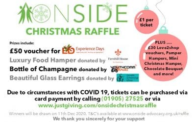 Christmas Raffle Onside Advocacy