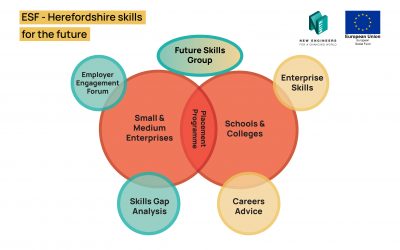 NMITE introduces Herefordshire’s skills for the future European Social Fund grant to develop Herefordshire as a county of learning