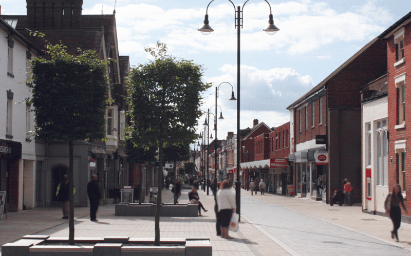 Bromsgrove celebrating Levelling Up announcement