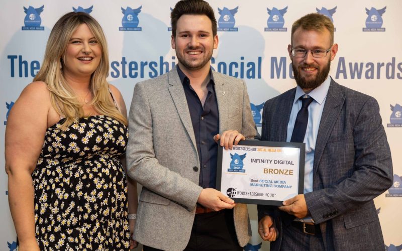 Worcestershire-based digital marketing agency receives first ever award after just 1 year in business