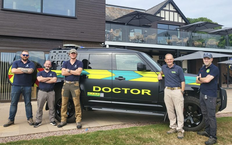 Safeguard Medical raises over £5,000 for Mercia Accident Rescue Service