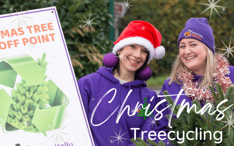 Register your treecycle today with Grace Kelly Childhood Cancer Trust and get it ticked off your list before the festivities begin
