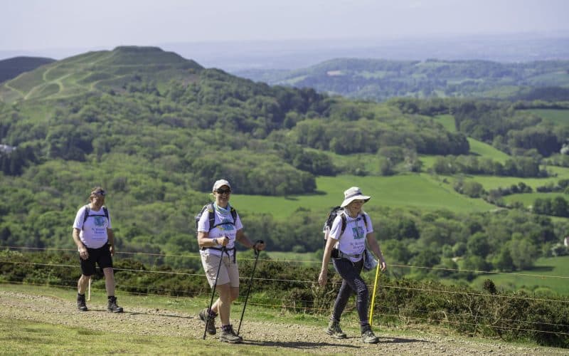 Stride out over Malvern Hills for hospice care