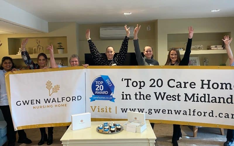 Rotherwood Honoured with Four ‘Top 20 Awards’ with carehome.co.uk.