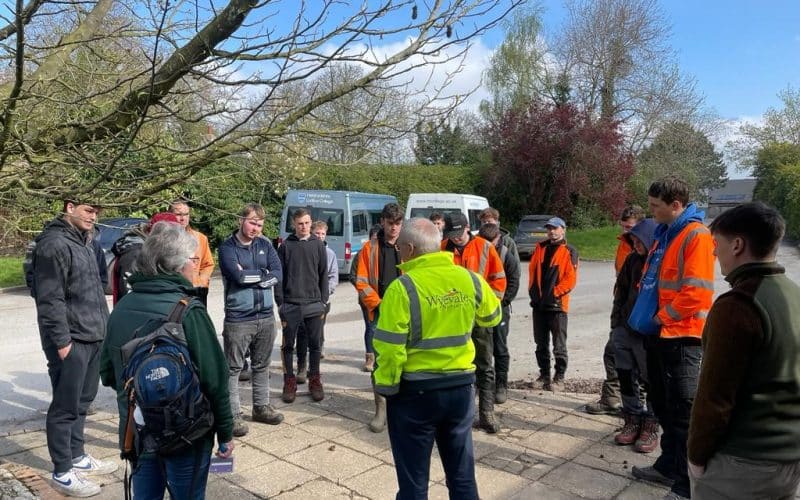 Holme Lacy College students tour Wyevale Nurseries