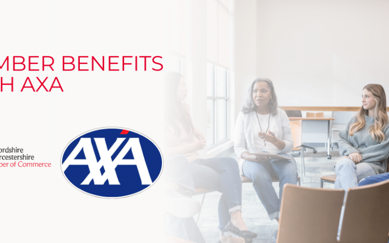 Herefordshire & Worcestershire Chamber of Commerce provides exclusive business healthcare cover with affiliate partner AXA