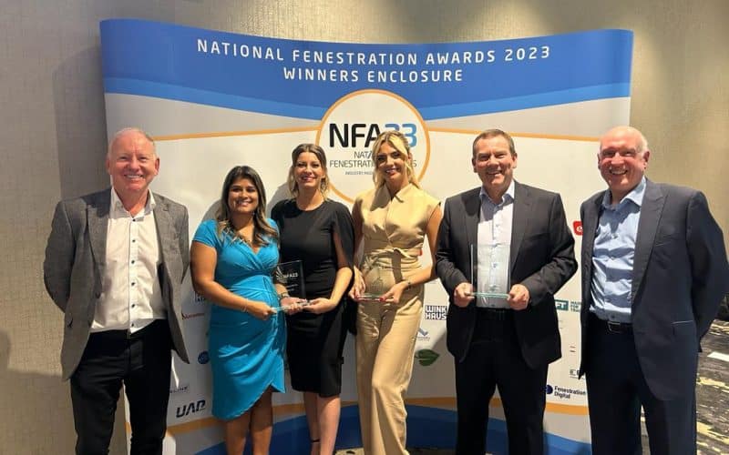 REHAU Scores Hat-trick at National Fenestration Awards 2023