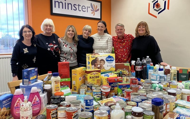 Wyre Forest IT firm donates to local foodbank