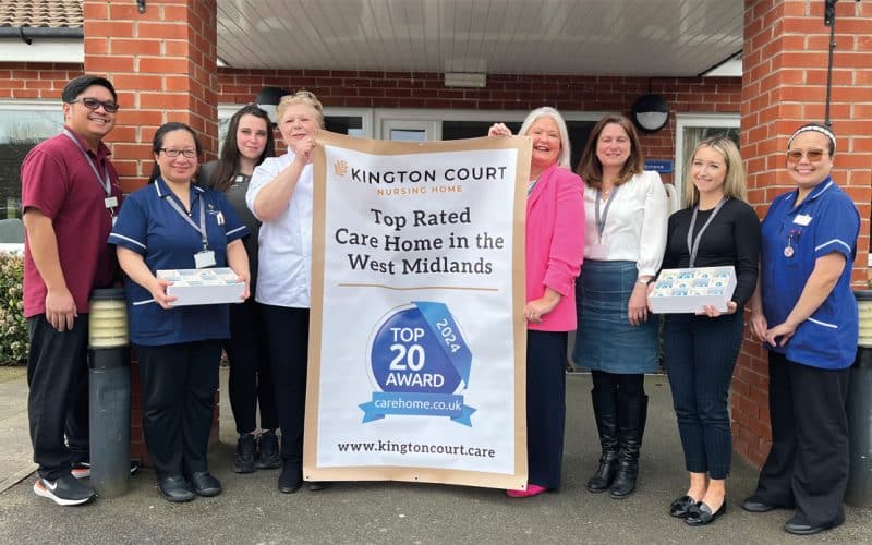 Herefordshire Care Home Kington Court Wins Top 20 Award