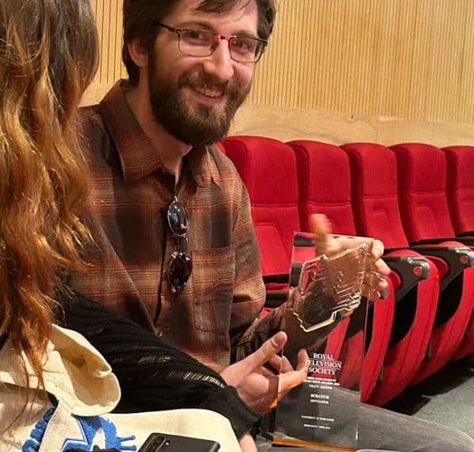 Worcester Graduate Wins Award from Royal Television Society.