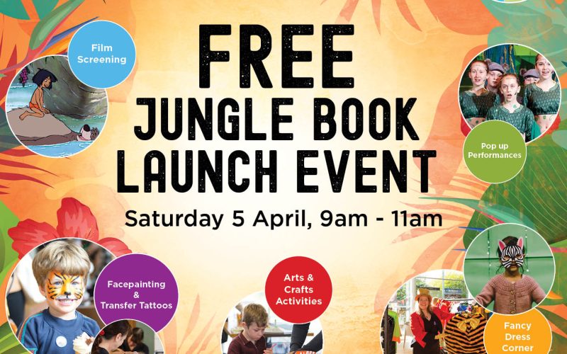 A Free Jungle Book themed event for families at The Courtyard