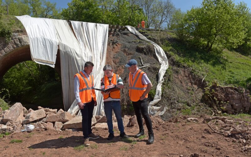 Severn Valley Railway makes steady progress towards landslip repairs