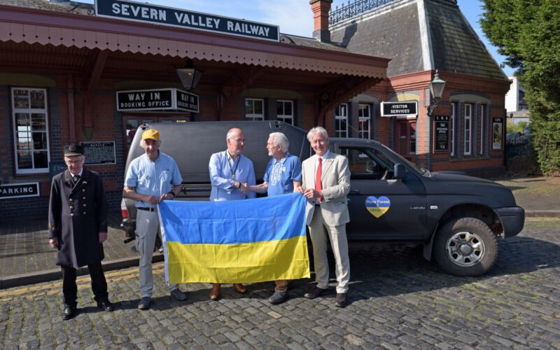 Severn Valley Railway helps local aid charity