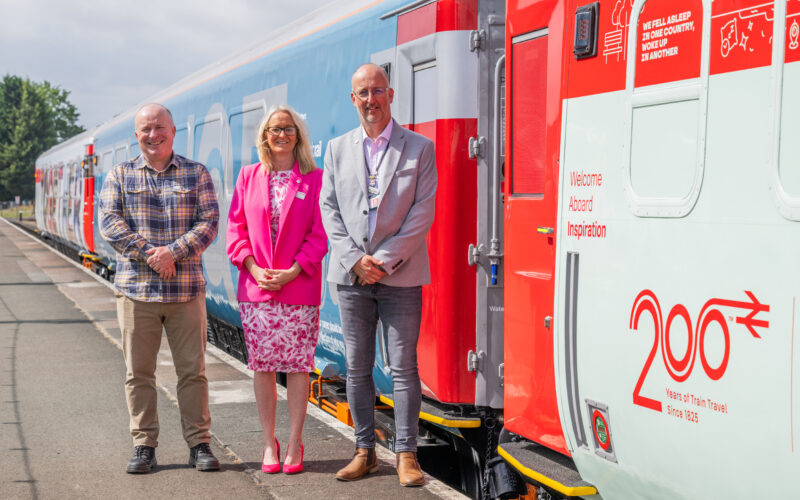 First stop: Severn Valley Railway, for the Railway 200 exhibition train