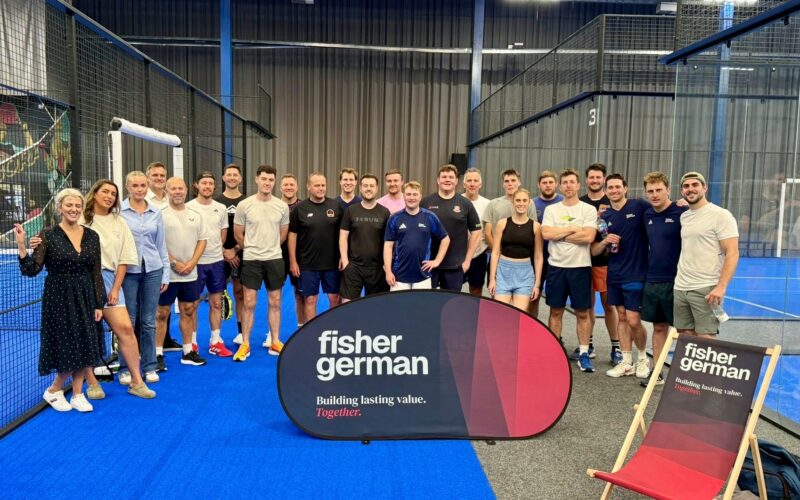Property consultancy’s first charity padel tournament raises £6,000