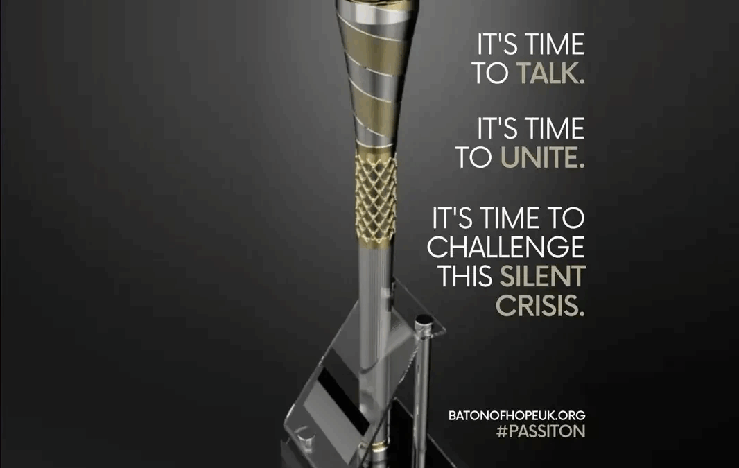 Baton of Hope Tour to Visit Hereford on 2nd October – Shining a Light on Suicide Prevention