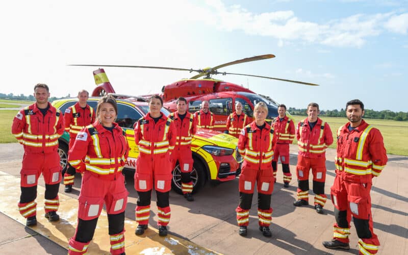 Midlands Air Ambulance Charity Celebrated as an Outstanding Workplace for Third Time