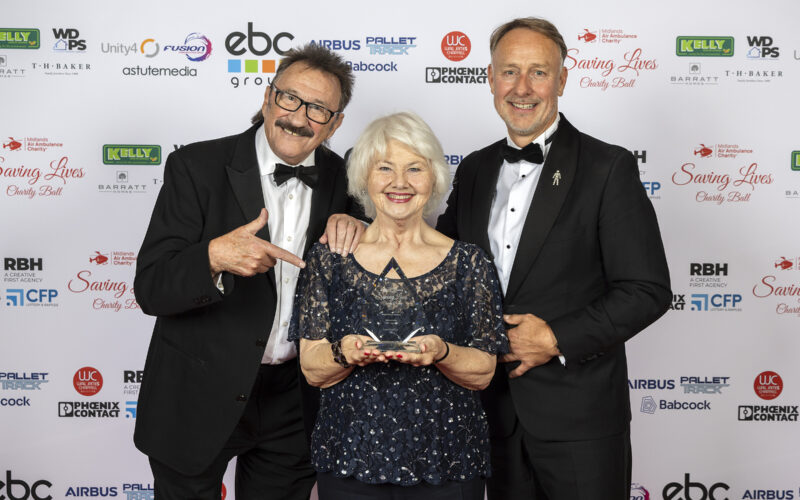 Midlands Air Ambulance Charity Recognises Local Heroes and raises £70,000 at Annual Awards